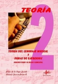 Libro Musica: Teoría del Lenguaje musical y fichas de ejercicios 2 De la vega-García  Edit. Sib