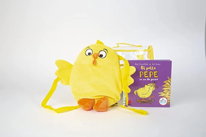 (PACK) MOCHILA + EL POLLO PEPE SE VA DE PASEO