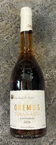 Tokaji Oremus Aszu 6 Puttonyos 2006