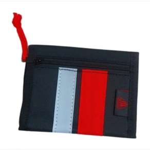 Monedero Velcro Negro Athletic Club