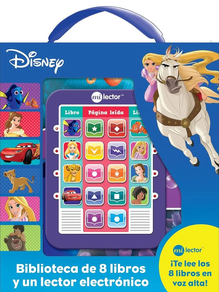MI LECTOR MEJORES AMIGOS DISNEY - BIBLIOTECA DE 8 LIBROS Y LECTOR ELECTRONICO