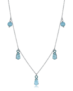 COLLAR VICEROY ELEGANT PIEDRAS AZULES