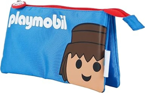 Portatodo Dohe triple 3 compartimentos cremallera Playmobil (51660)