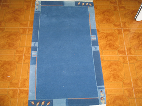 Alfombra Nepal azul 170 x 240