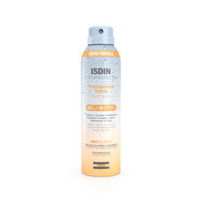 ISDIN FOTOPROTECTOR SPF50 TRANSPARENTE SPRAY WET SKIN 250ml