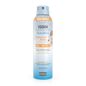 ISDIN FOTOPROTECTOR PEDIATRICS SPF50 TRANSPARENTE SPRAY WET SKIN 250ml