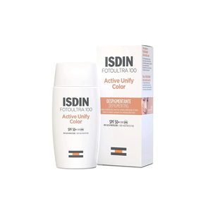 ISDIN FOTOULTRA100 ACTIVE UNIFY COLOR DESPIGMENTANTE SPF 50+ FUSION FLUID 50 ML