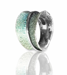 Sortija Osha urdin elektrikoa