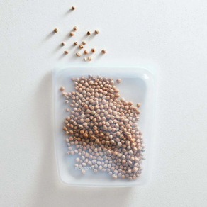 "Stasher" elikagaiak eramateko poltsa