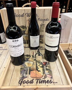Estuche Regalo 02/  Tres vinos tintos dos de Ribera del Duero y un Priorat