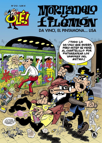 OLE MORTADELO Y FILEMON 212 - DA VINCI, EL PINTAMONA... LISA