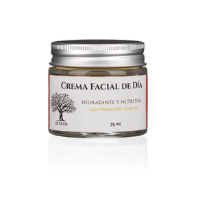 Crema Facial de Día Hidratante con Protección Solar 15