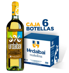 Pack 6 botellas txakoli Urdaibai