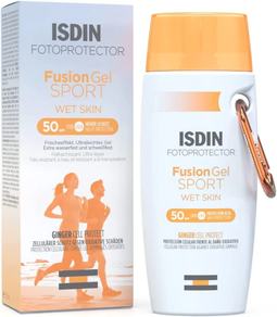 FOTOPROTECTOR ISDIN FUSION GEL SPORT WET SKIN SPF 50. 100 ML