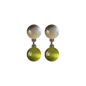 PENDIENTE PALOMA Y VERDE MILITAR PC