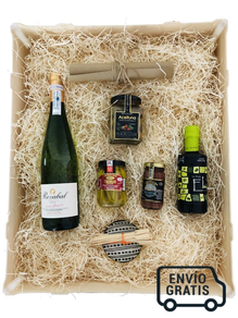 Pack Productos Vascos: Gilda . Cesta Regalo