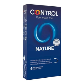 CONTROL PRESERVATIVOS ADAPTA NATURE 6 UNIDADES
