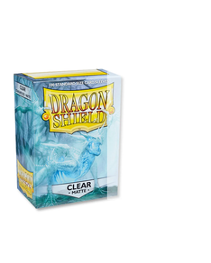 Karta-zorroak: Dragon Shield Matte – Clear (100)