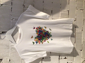Camiseta mariposas 