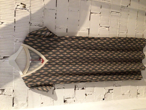 Vestido punto estampado