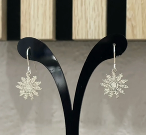 Pendientes Eguzkilore en Plata de Ley