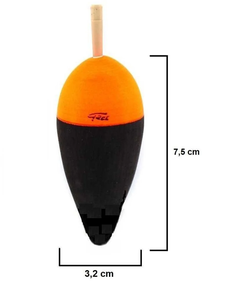 Lastatu gabeko flotagailu luzea (LAS-3) ARTISAUAK - (2 unitateko pack)