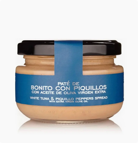 Hegaluze patea eta pikillo piperrak 120 grs