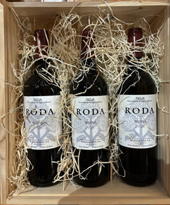 3 Botellas de RODA RESERVA 2022 En Estuche de madera