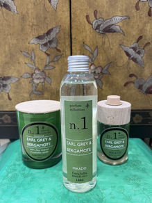 SET MIKADO CERABELLA: mikado, recambio y vela.- Earl Grey & Bergamote