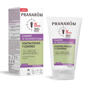 PRANAROM CHAMPÚ TRATAMIENTO ANTIPIOJOS 2 EN 1 AROMAPAR 150ml