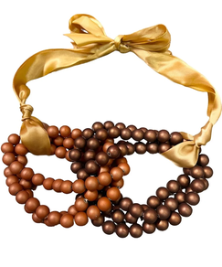 Collar resina bronce