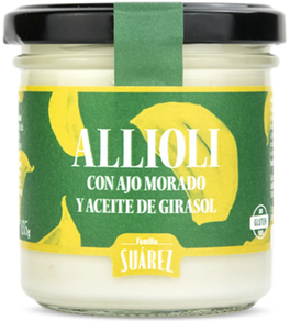 Salsa Allioli con Ajo Morado y Aceite de Girasol