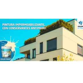 Pintura Exterior  PLASTIKRIL MARFIL Satinada (750 ml)