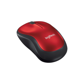 Ratón Logitech M185 rojo