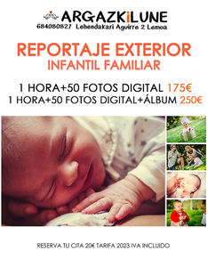 Sesión de fotos en exterior