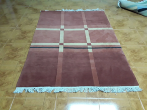 alfombra lana anudada a mano 120 x180 terra 901