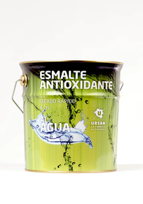 PINTURA ESMALTE ANTIOXIDANTE AL AGUA BLANCO (4 l)