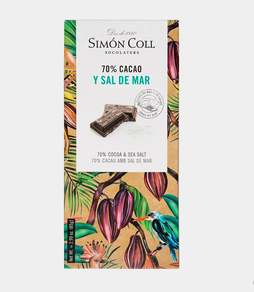 Txokolatea % 70 Kakaoa eta itsas gatza SIMON COLL