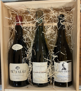 Estuche  Nº 6 Navidad 2025 Rioja, Champagne, Borgoña