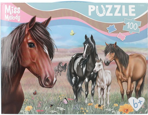 Miss Meldoy puzzel 100