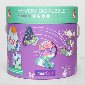 Mi superpuzzle - Números, de mierEdu.