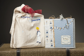 Álbum scrap mi primera comunión niño