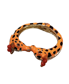 Pulsera esmalte italiana jirafas