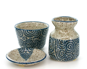 Recipientes japoneses para salsa