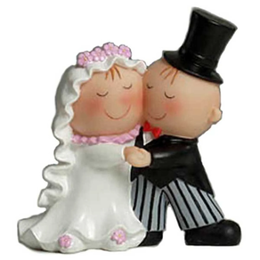 Figura tarta Boda bailando