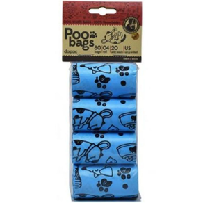 BOLSAS RECICLABLES  4 ROLLOS 80 UNIDADES