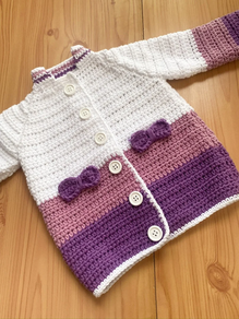 Chaqueta hecha a mano.