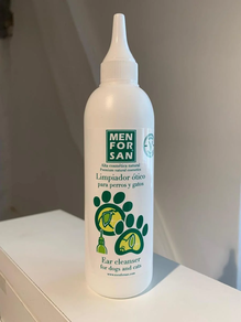 Limpiador Ótico para Perros y Gatos Menforsan