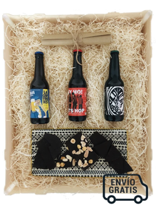 Pack Producto Vasco: Beer & Txoko . Cesta Regalo