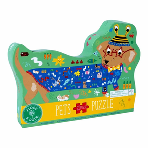 PUZZLE CON FORMA PERRO MASCOTAS (20 PIEZAS)
